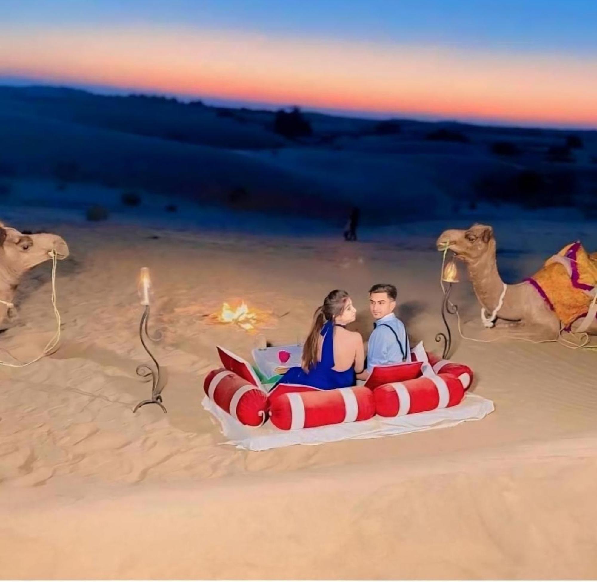 Desert Drop Resort Jaisalmer Sam Bagian luar foto